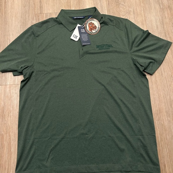 New with tags Buffalo Trace Distillery Men's Green Polo Shirt - Picture 1 of 6